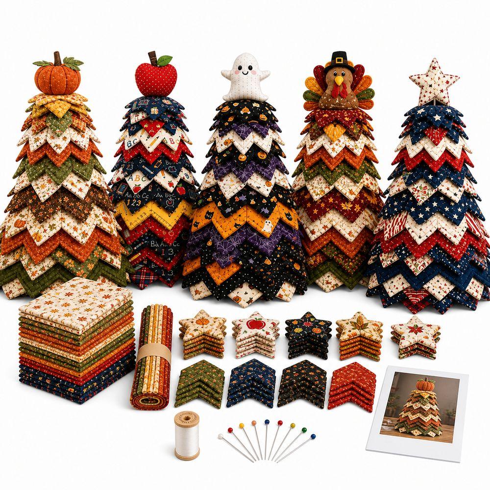 Assorted Styles DIY Craft Set with Christmas Tree Theme DIY Craft Set Christmas Decorating
