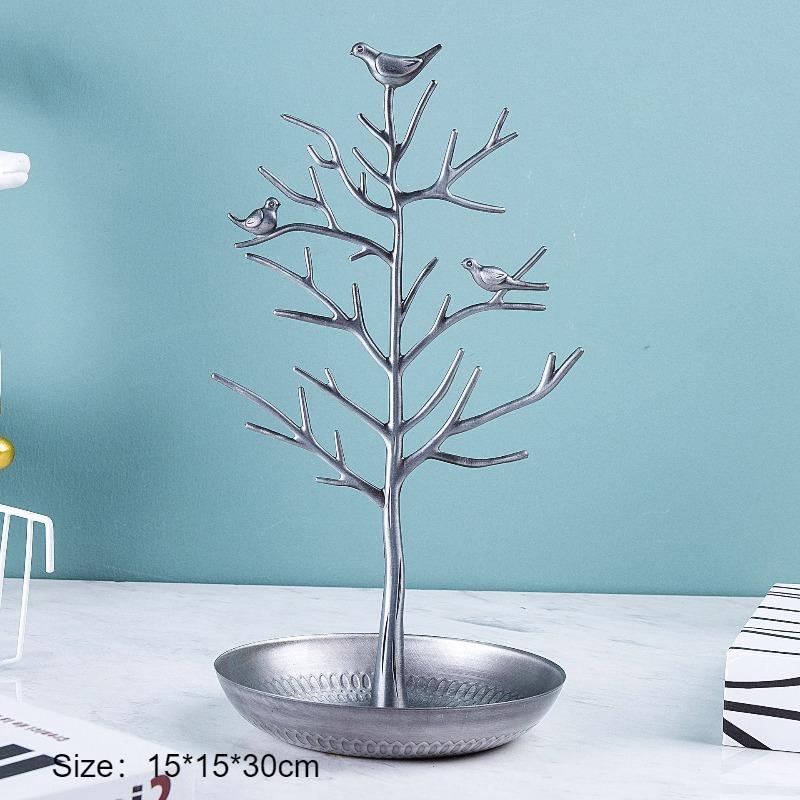 Originality Jewelry Showcase Stand Necklace Jewellery Displays Rack Earrings Ring Display Shelf Trinket Live Pictures Props