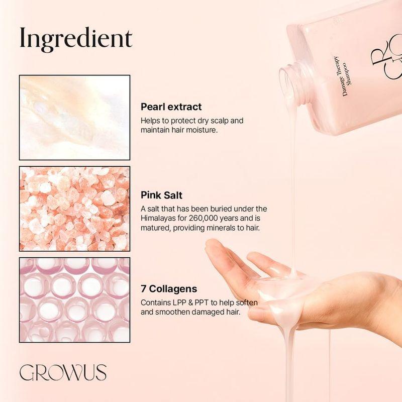 GROWUS - Damage Therapy Shampoo EX