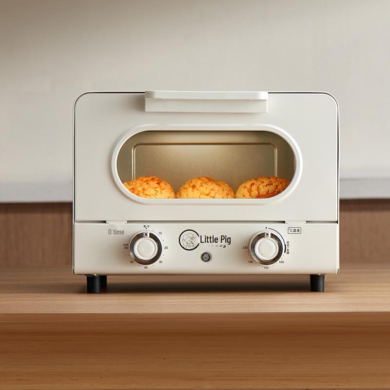 Xiaobeizhu 12L Multifunctional Electric Mini Oven - Automatic Baking, Cake & Steam Cooking