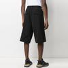Y-3 Solid Color Elastic Waist Bermuda Shorts Men Shorts Black GV4228