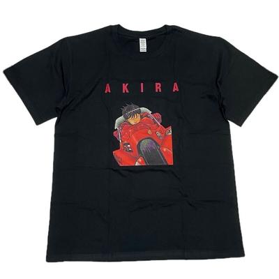 AKIRA Black T Shirt Anime 90s Movie Tee XL Short Sleeve Black Graphic