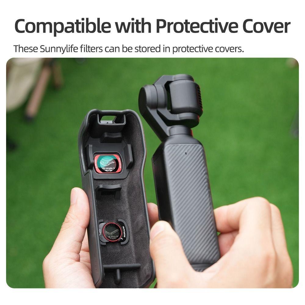 MCUV/CPL Lens Filters Lens Protector for DJI Osmo Pocket 4/3 Gimbal Camera Accessories