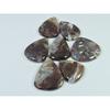 255Cts. Natural Chrysoprase Pear Shape Cabachon Loose Gemstone 07 Pcs Lot C-2563