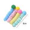 Candy Colored Twisty Stick Cat Teaser 4 Pack Feather Wand Toy Kitten Chew Play Chase Exercise Pet Supplies for Indoor Cats Kitty