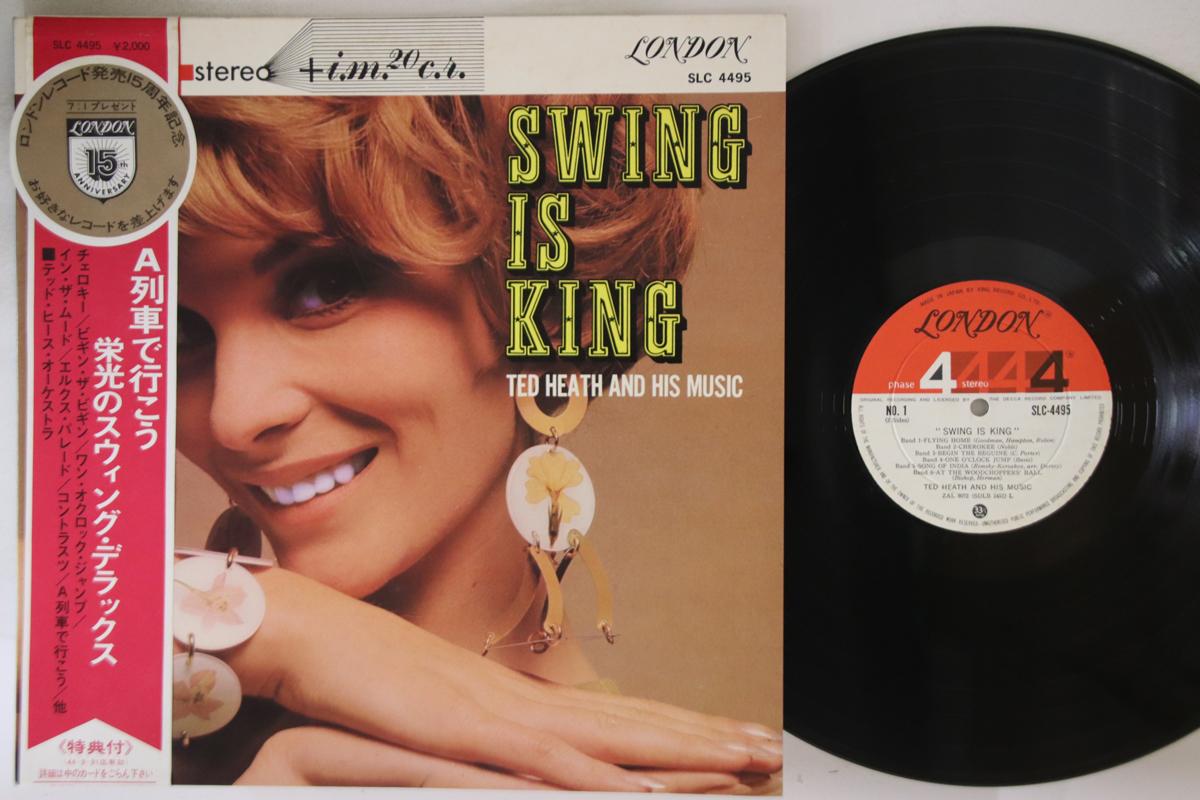 

LP Record TED HEATH - Swing Is King SLC4495PROMO LONDON Japan Obi Jazz Used