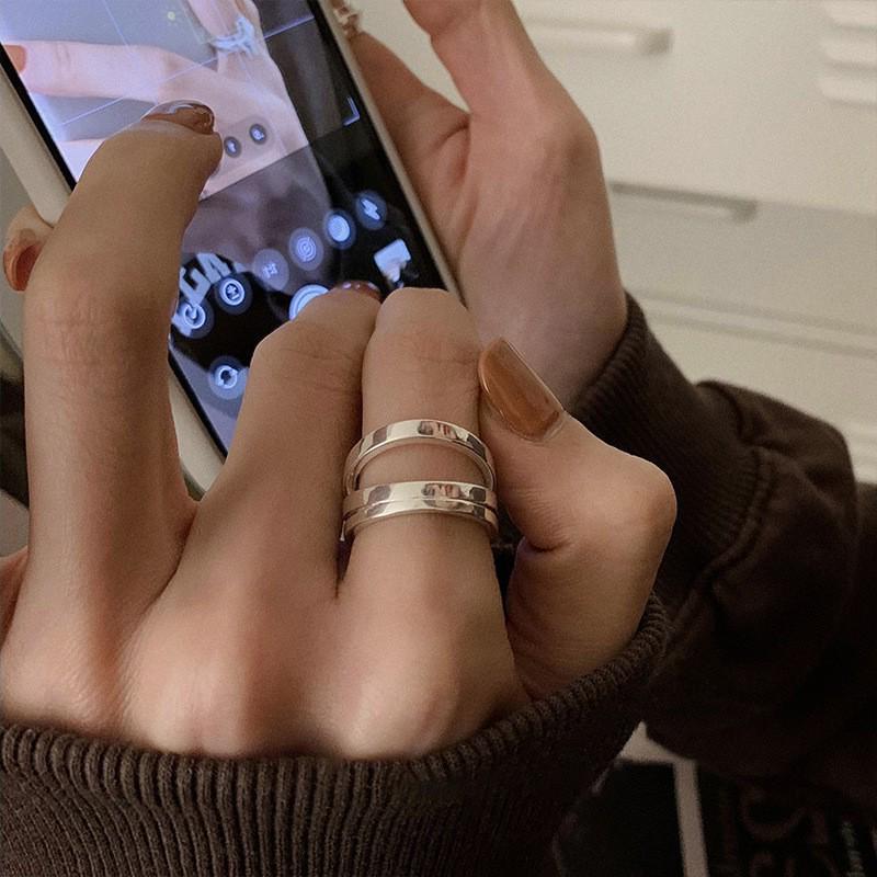 Women's Starfish Open Index Finger Ring: Light Luxury, Non-Fading, Versatile, High-End Summer Style