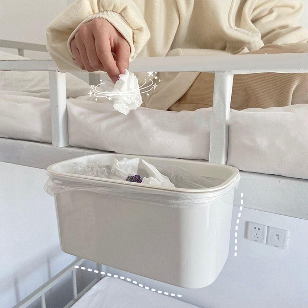 Coș pentru agățat pe noptieră pentru dormitor pentru ușă, fără perforare, cutie de depozitare pentru suport pentru telefonul mobil