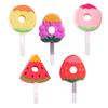 Fruit-Scented Bubble Bath Bombs for Kids Foaming Bath Salt Balls with Essential Oils Moisturizing Skin-Softening Fun Kids Bath Toys