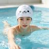 Waterproof Silicone Swimming Hat Ear Protection Cartoon Swim Cap Seal Swim Cap  For Adults