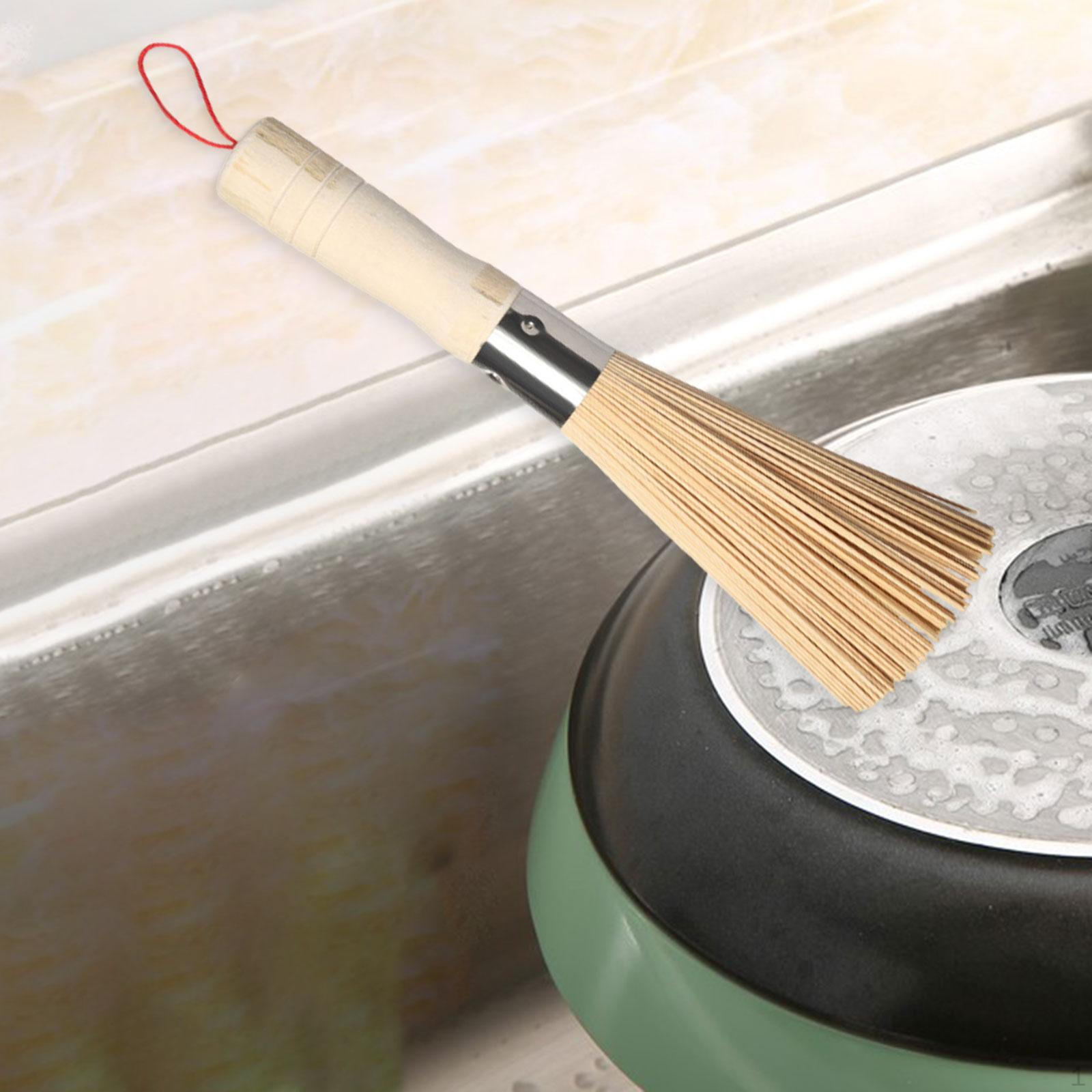 

Кисть для смазывания, скребок для чугуна, прочная, устойчивая к царапинам, многоцелевая, для стальной посуды S