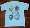 Tee N.E.R.D. Light Blue All Size S-5XL Shirt Short Sleeve CS176 Unisex T-Shirt