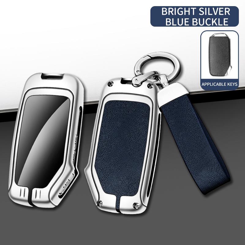 3/4 Button Car Key Case For Kia Gt Line Forte Seltos K3 K5 Sportage Ceed Soul Zinc Alloy Remote Control Key Case