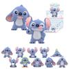 TOP TOY Disney Stitch First Box 9 Gacha Gacha Blind Box Figure Soft Vinyl PVC Premium Toy Birthday Present Disney Stitch Christmas Gift "Emoji Series"