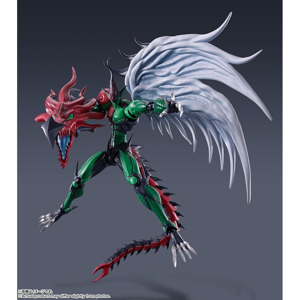 TAMASHII NATIONS S.H. MonsterArts E-Hero Flame Wingman 190mm PVC ABS Painted Action Figure