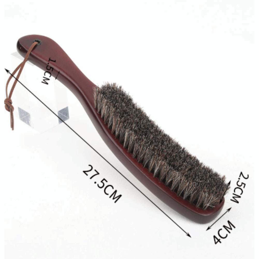 

27.5cm Horsehair Brush Cleaning Bench Brush High Quality Hand Broom Home B