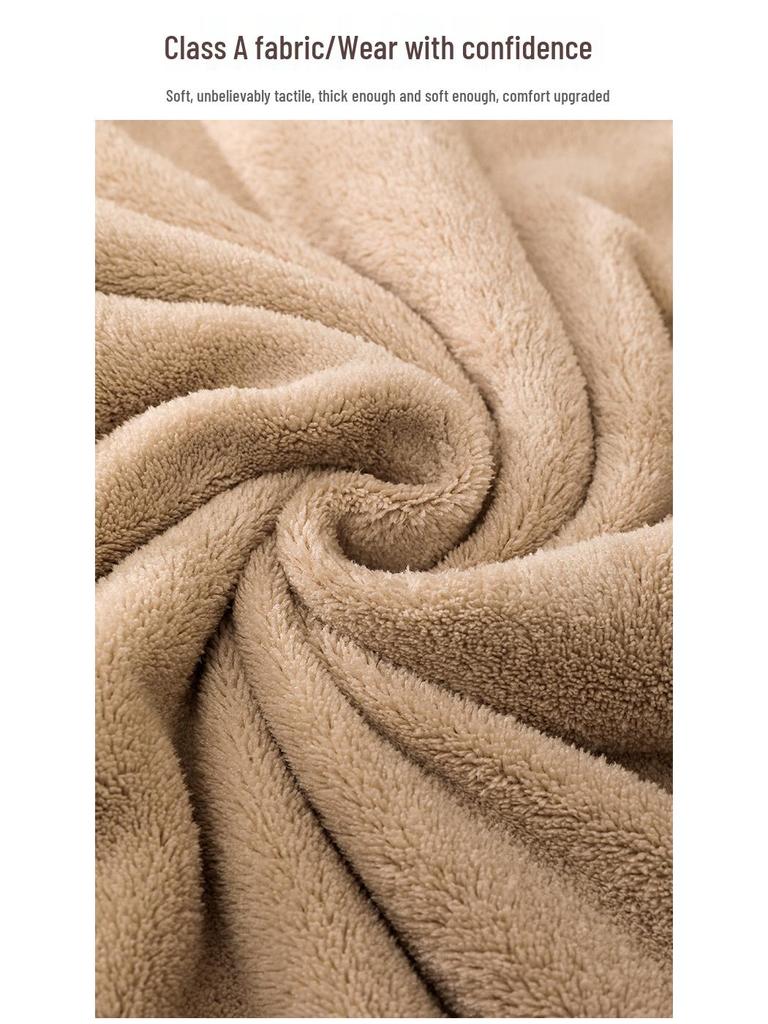 Capybara Coral Fleece Hooded Bathrobe: Absorbent, Quick-Drying, Warm - for Adults & Children