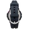 Analog 10 ATM Water EL 3D Simple Rubber Sports [Clefer] Kids' Watch, Resistant, Light, Dial, Multifunctional, Cute, Design, Strap, Black, T-SPORTS