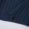 Girls' Autumn and Winter Knitted High Neck Lace Edge Patchwork Top+contrasting Pants Set, A Must-have for Casual and Versatile Outdoor Wear