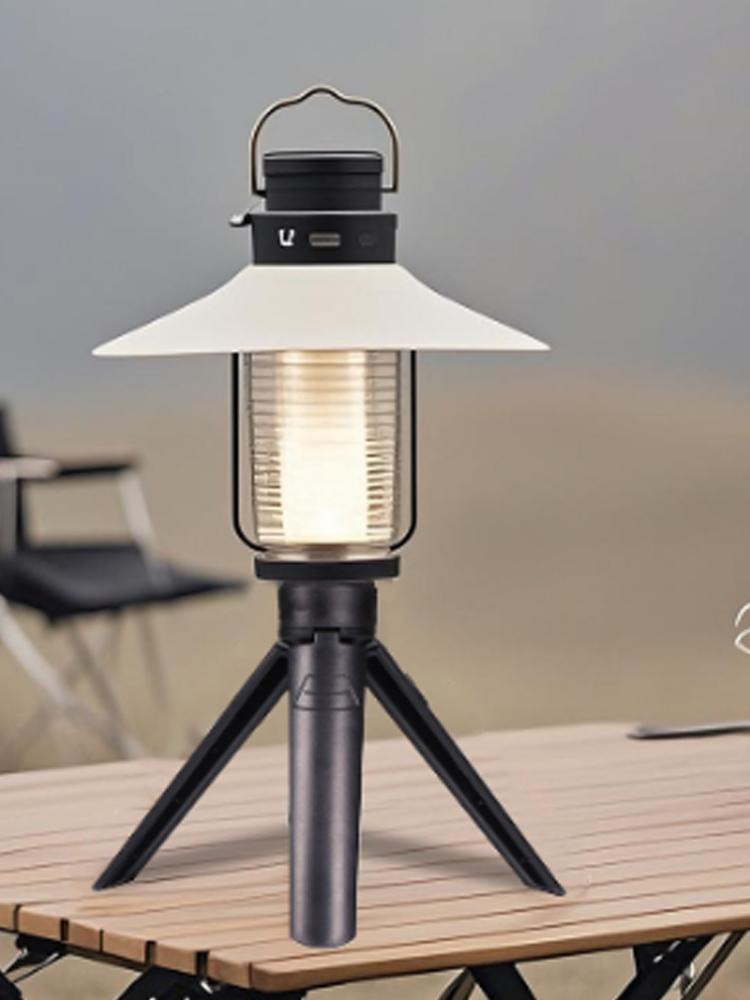 1/4 Screw Desktop Stand Lightweight Camping Lamp Bracket Multi-Purpose Phone Tripod Holder Outdoor Camping Equipment