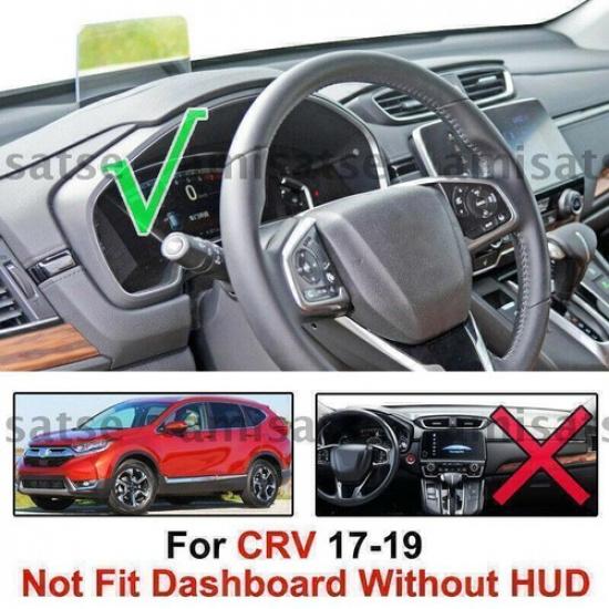 1pc Black Dashmat Dashboard Mat Cover Anti-Sun For Honda CRV CR-V 2017 2018