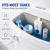 Slow Release Toilet Bowl Cleaner Dispenser Hanging Buffer Box for Bathroom Deodorizer and Freshness Maintenance