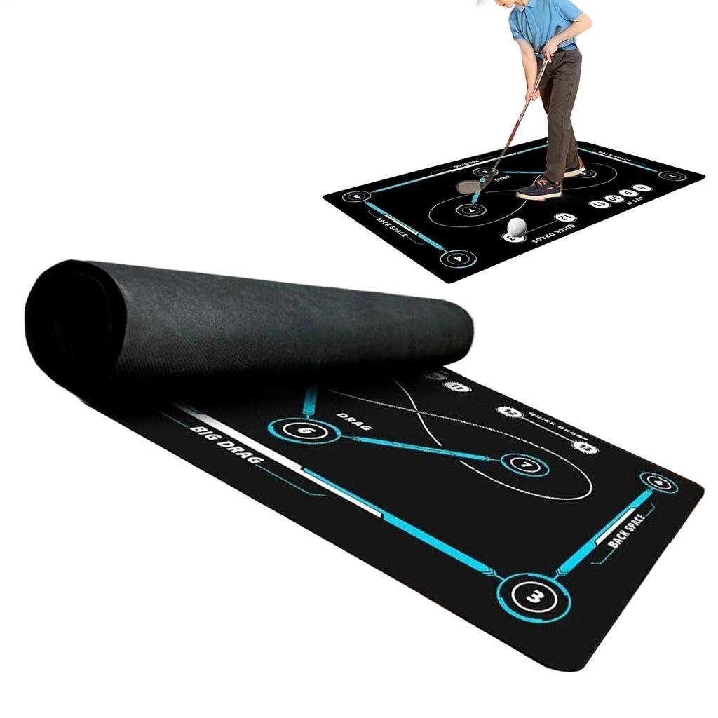 Hockey Training Mat Indoor Outdoor Quiet Non-Slip Large Dribbling Board Stickhandling Pad Training Equipment For Soccer Hockey
