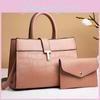 Classic Solid Color Women Shoulder Bag Soft Structure Versatile Travel Design