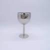 304 stainless steel red wine glass hotel goblet, metal wine glass 260ml