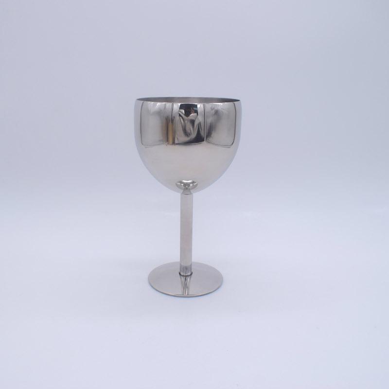 Бокал для красного вина из нержавеющей стали 304, гостиничный бокал, металлический бокал для вина 260 мл 260ml