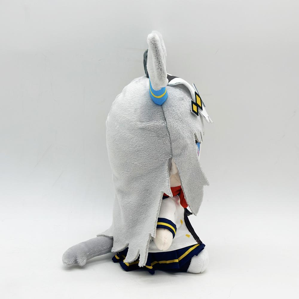 Anime Agnes Tachyon Cartoon Uma Musume Plush Toy Cute Stuffed Plushie Pillow Doll for Kid Birthday Christmas Gift