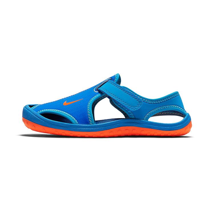 

Nike Sunray Protect 2 Children s Sandals Blue Orange Children Aged 3 7 Years Old 344926-418 35