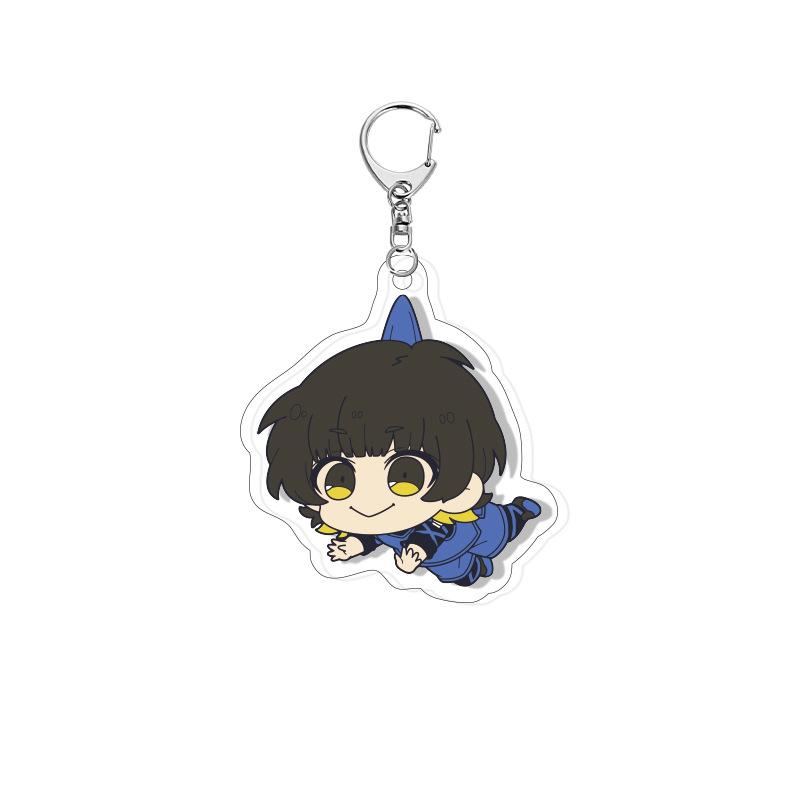 Portachiavi Ciondolo Peluche Blue Lock Bachira Meguru Isagi Yoichi Chigiri Hyoma Mikage Reo Itoshi Rin Nagi Seishiro Mini Ciondolo