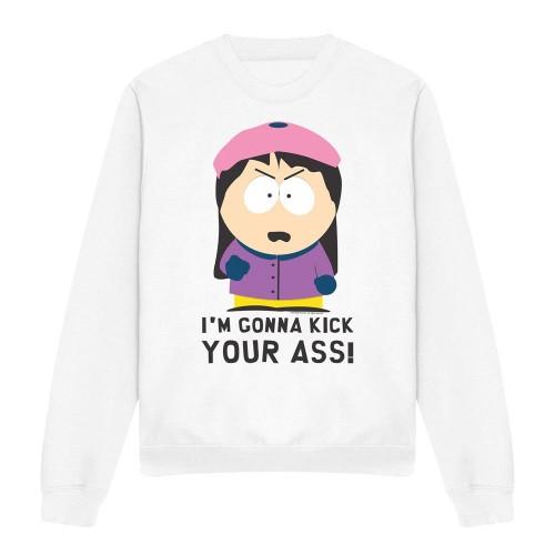 South Park Unisex Adult IÂ´m Gonna Kick Your Ass Sweatshirt