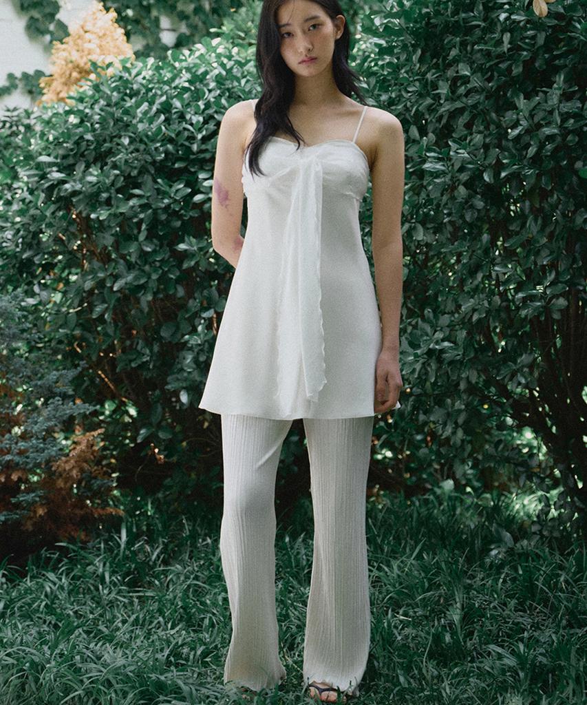 Ridge Wave Pleated Pants