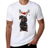 Christmas Dachshund Dog Lover Santa Reindeer Gifts Tshirt Stain Resistant Casual Tee
