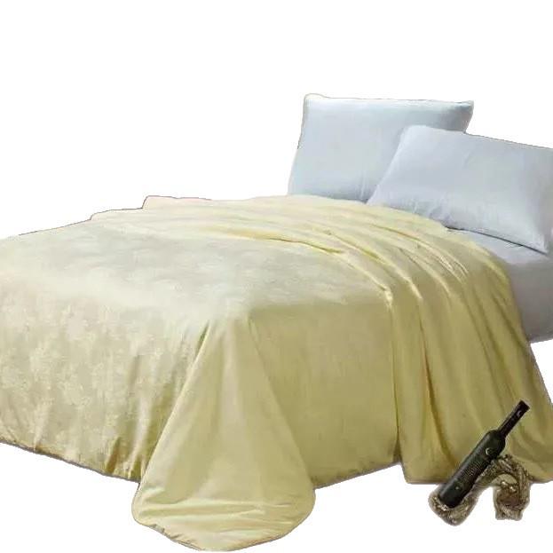 Reine Baumwolle Jacquard Seide Bettbezug Set