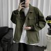 Working Jacket Men's Autumn Winter Korean Handsome Tops Ins Trendy Brand Loose Stand Collar Jacket