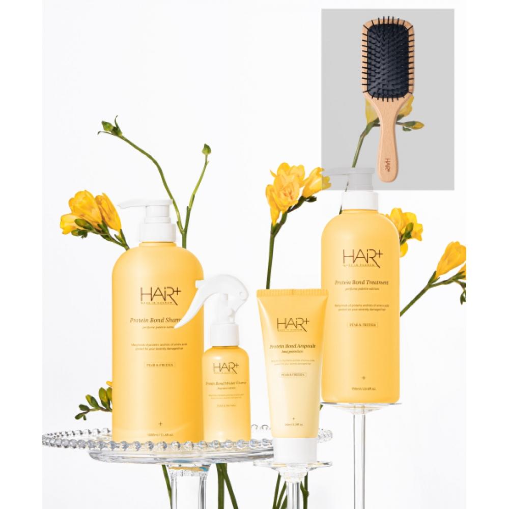 Hairplus Protein Bond Fair Freesia Perfume Care Set Shampoo+treatment+ampoule+water Essence+brush NONE