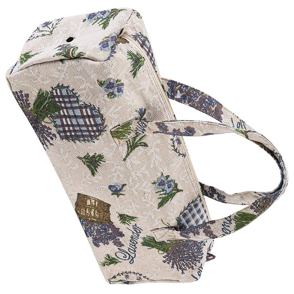 Household Fabric Crafts Knitting Needles Storage Sweater Woven Organizer Bag