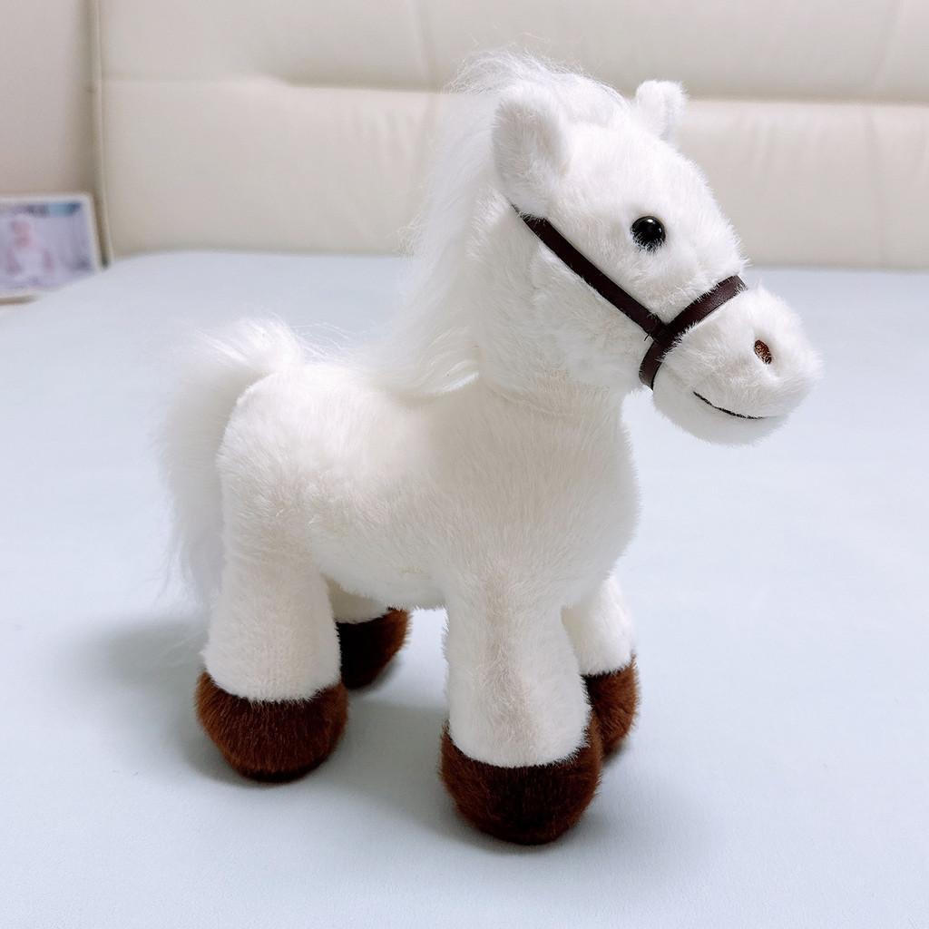 Plush Horse Toy With Short Pile For Kids And Home Decor