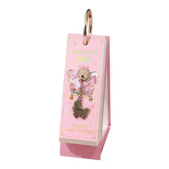 

2026 Масляная пастель Настольный календарь Ежедневник Маркер событий Настольный календарь Декоративный C