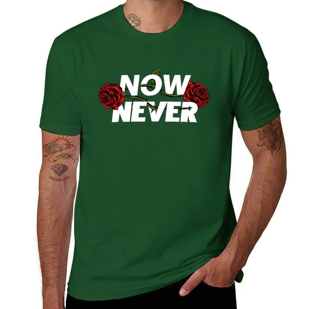 Vintage Colby Brock Merch Now or Never Tshirt Short sleeve tee kawaii clothes quickdrying black t shirts for men