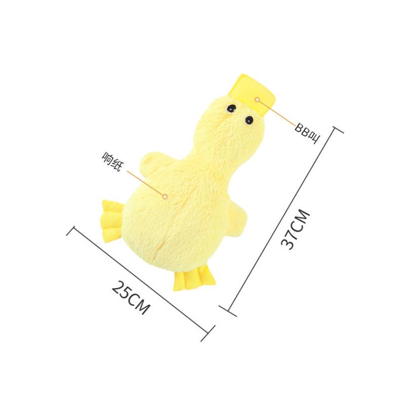 Plush Pizza Dog Toy: Bite-Resistant, Self-Play Molar Reliever for Small & Medium Dogs