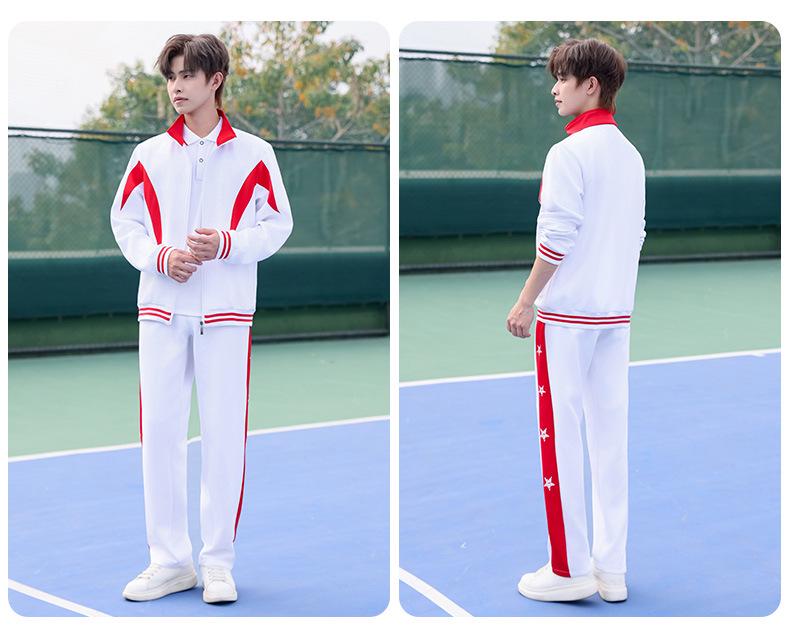 Spring & Autumn Junior High Academy Sports Set: School Uniform Jacket for Students