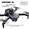 S+ UAV GPS Professional HD Aerial Double Shot Omnidirectional Obstacle Avoidance UAV Halloween, Thanksgiving, Christmas, Gifts