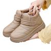 Women's Winter Snow Boots with, Thick Warm Padding, Hook and Loop Closure, - Traction