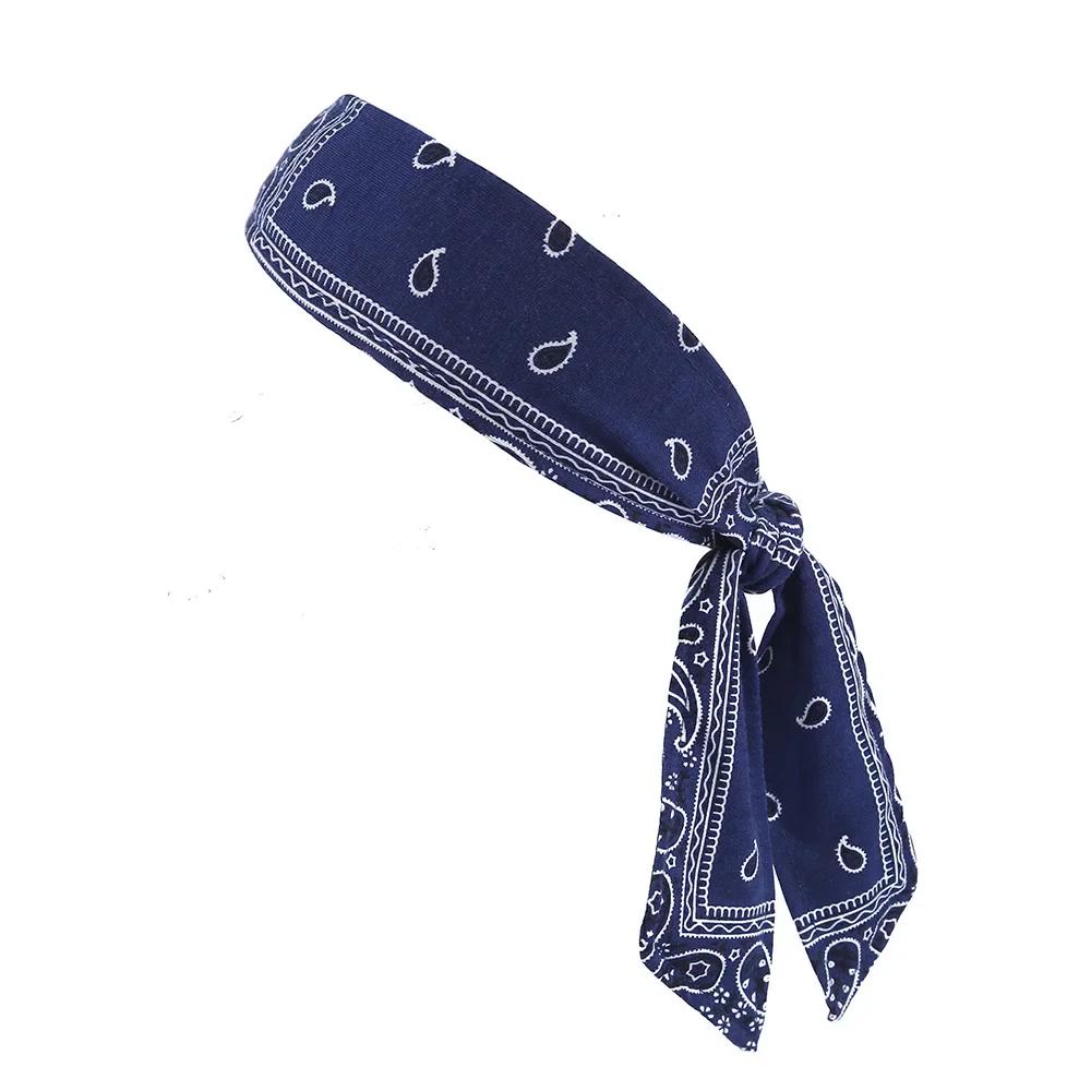 1pc Multicolor Headband Elastic Sports Sweatband Athletic Headband Men Women Gym Fitness Yoga Protection Scarf Hair Band Bandage