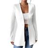 2025 Modern Korean V-Neck One-Button Solid Color Long Sleeve Jacket