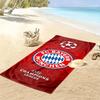 Forever Up: FC Bayern Munich Spirit beach towel Portable for travel Outdoor camping Absorbent bath towel swim seaside Travel and vacation towels